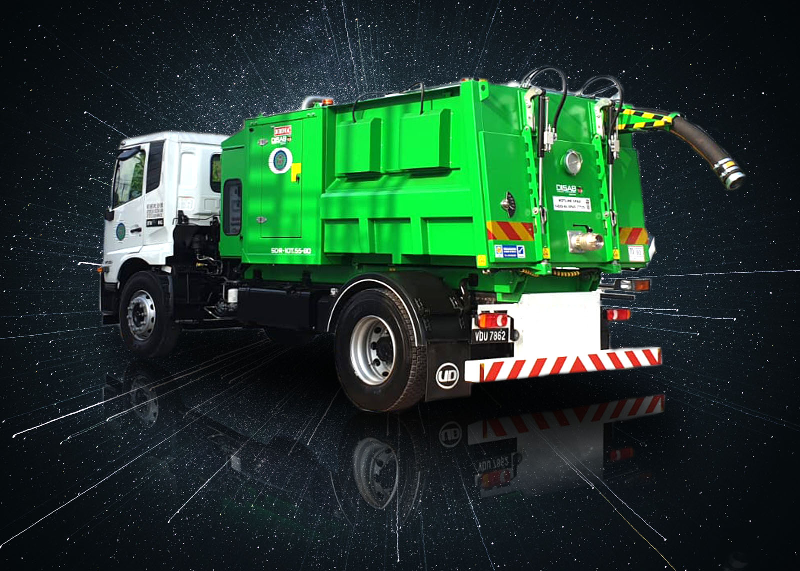 Disab trailervac sdr 10t