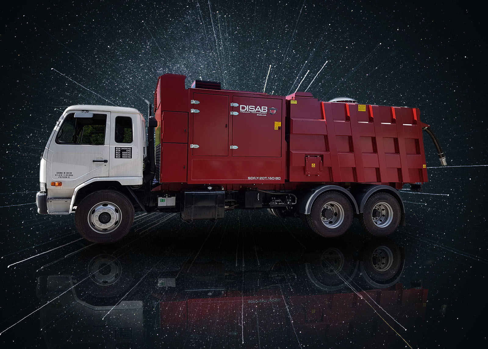 Disab trailervac sdr 20t